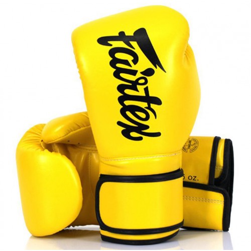 Перчатки боксерские Fairtex (BGV-14 yellow)